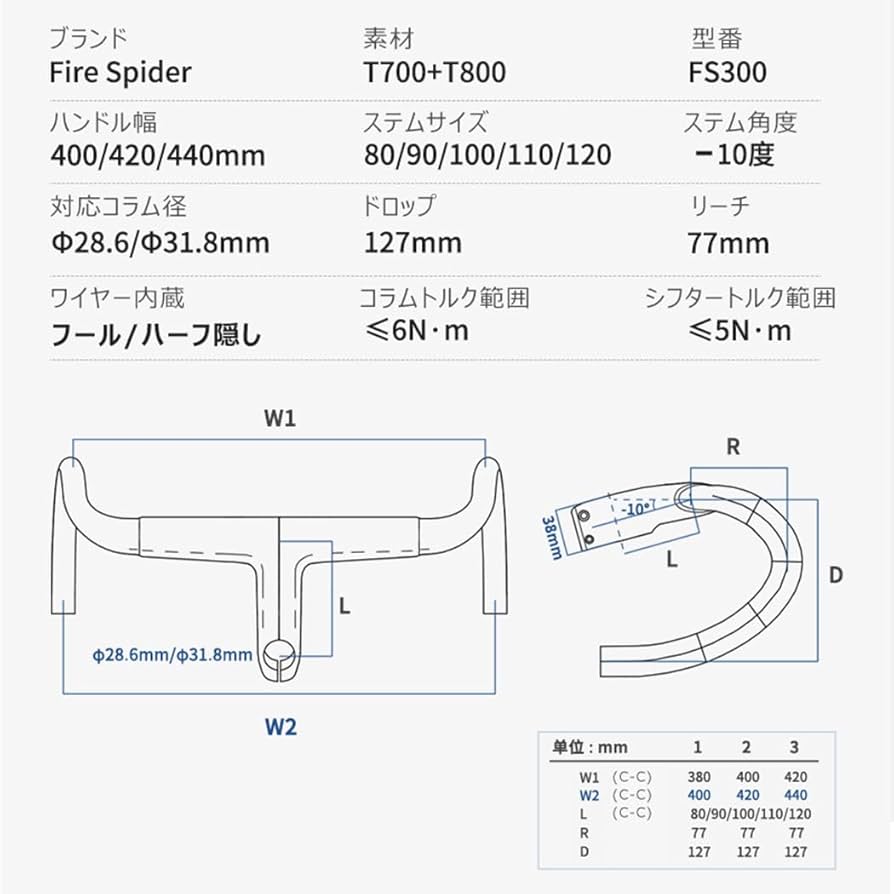 Amazon.co.jp: FIRE SPIDER プレミアム FS300 ステム一体型